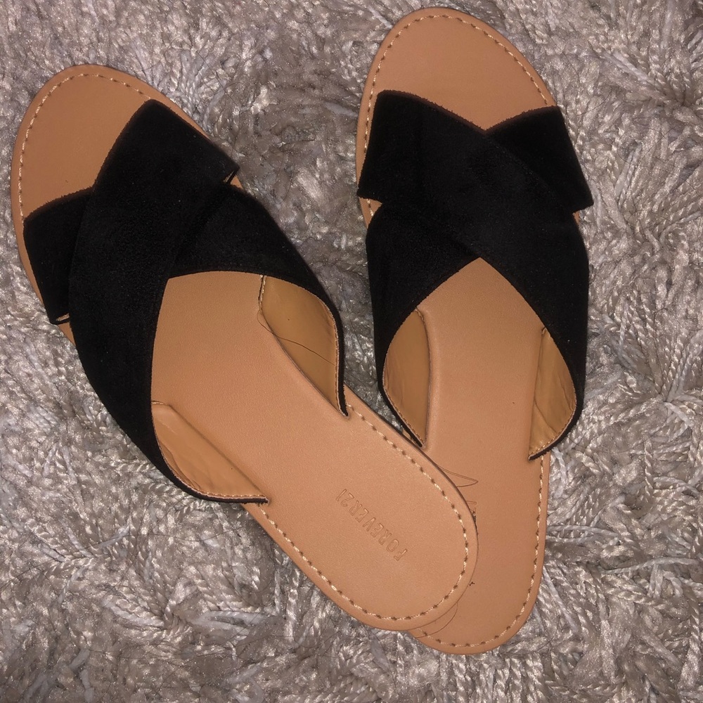 Black sandals